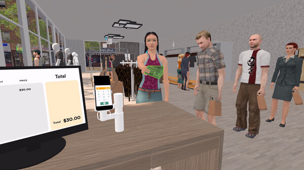 Игра Boutique Builder Simulator, скриншот