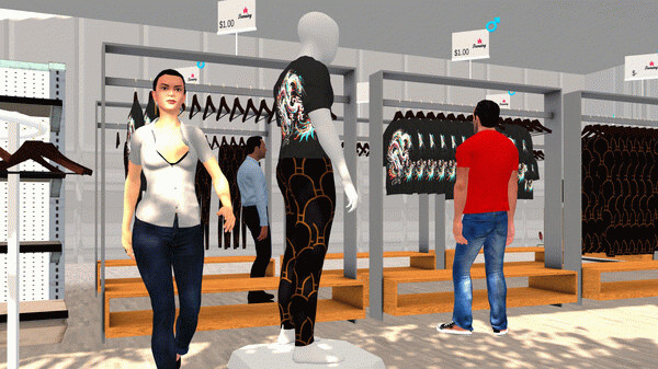 Игра Boutique Builder Simulator, скриншот