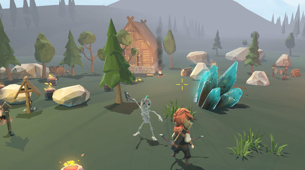 Игра Bow & Crystal Tower Defense, скриншот