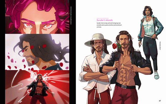 Игра Boyfriend Dungeon Art Book, скриншот