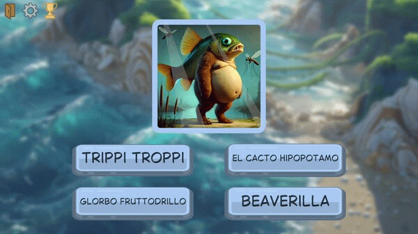 Игра Brainrot: Animal Quizzes, скриншот