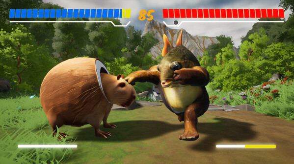 Игра Brainrot Animals Fighting, скриншот