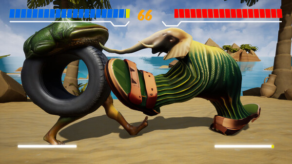 Игра Brainrot Animals Fighting, скриншот