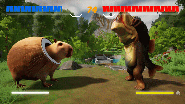 Игра Brainrot Animals Fighting, скриншот