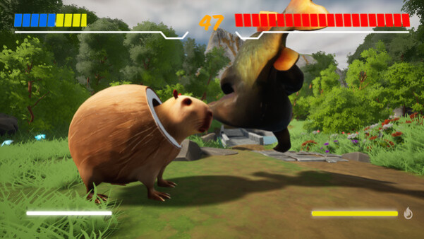 Игра Brainrot Animals Fighting, скриншот