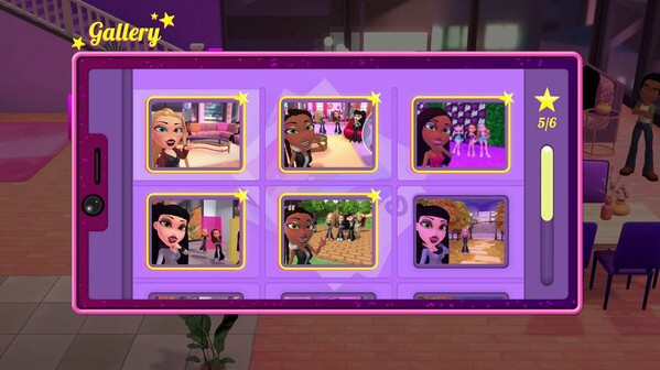 Игра Bratz: Блесни стилем, скриншот