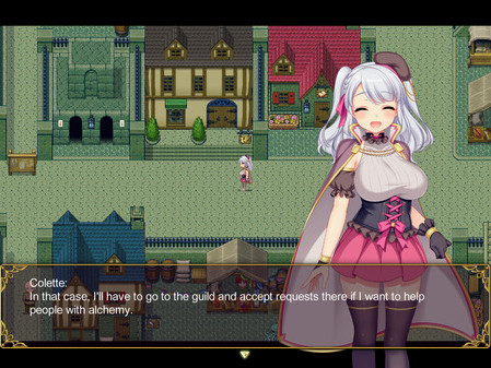 Игра Brave Alchemist Colette, скриншот