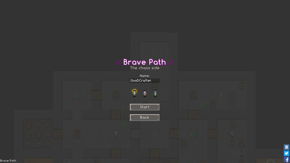 Игра Brave Path, скриншот