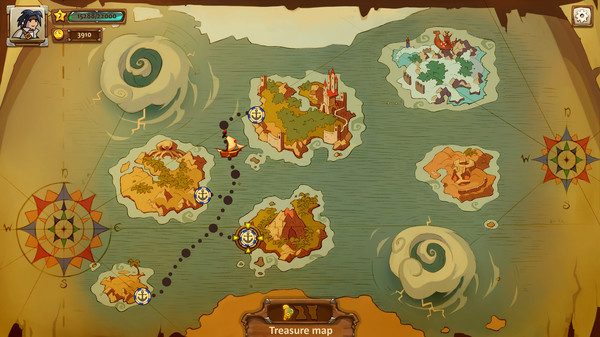 Игра Braveland Pirate, скриншот