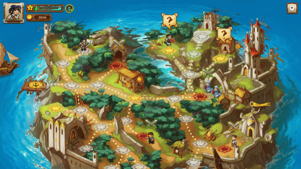 Игра Braveland Pirate, скриншот