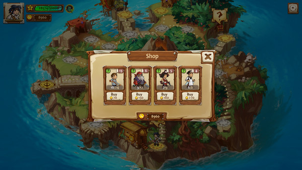 Игра Braveland Pirate, скриншот