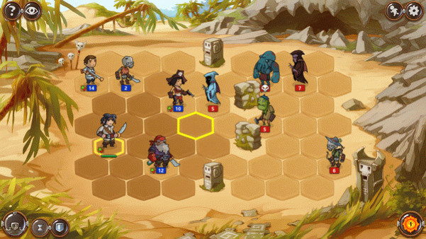 Игра Braveland Pirate, скриншот