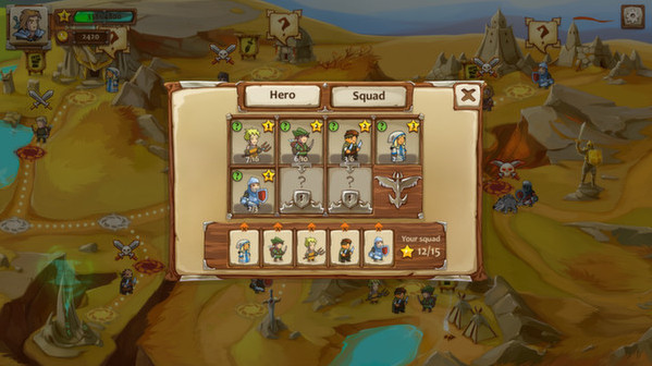 Игра Braveland, скриншот