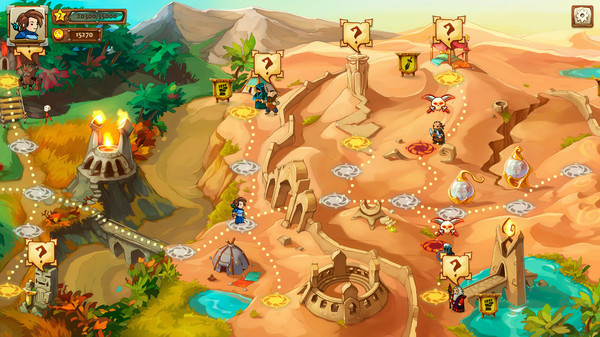 Игра Braveland Wizard, скриншот
