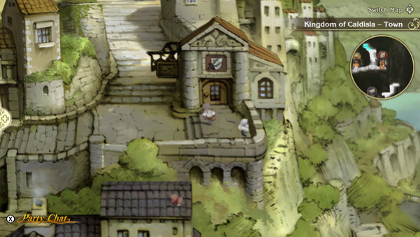 Игра BRAVELY DEFAULT FLYING FAIRY HD Remaster, скриншот