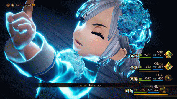 Игра BRAVELY DEFAULT II, скриншот
