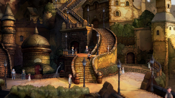 Игра BRAVELY DEFAULT II, скриншот