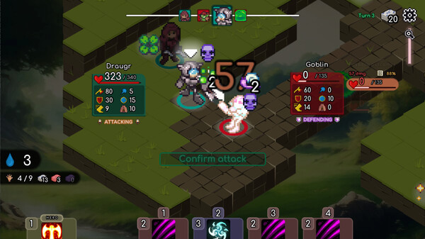 Игра Brawl Tactics: Origins, скриншот