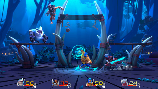 Игра Brawlout, скриншот