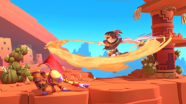 Игра Brawlout, скриншот