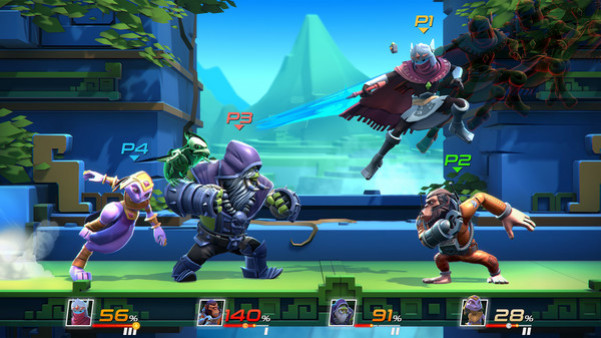 Игра Brawlout, скриншот