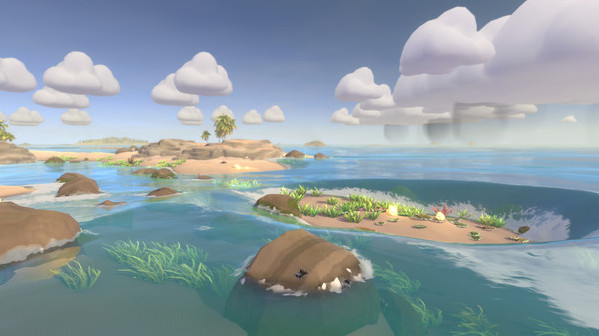 Игра Breakwaters: Crystal Tides, скриншот