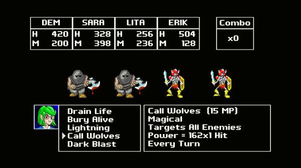 Игра Breath of Death VII, скриншот