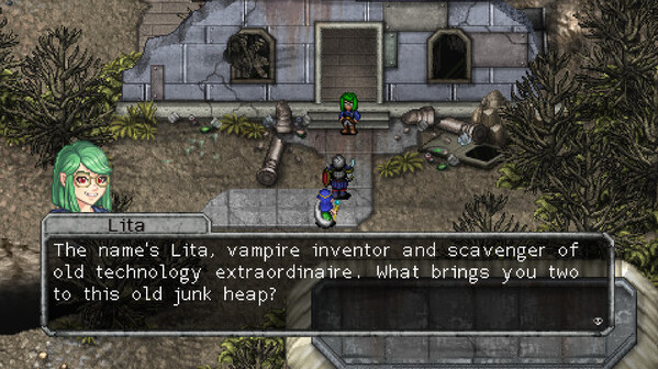 Игра Breath of Death VII: The Beginning: Reanimated, скриншот