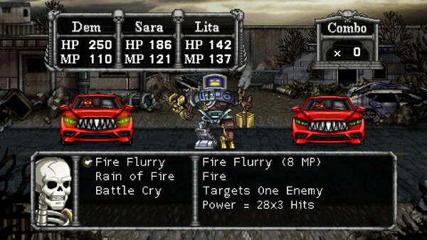 Игра Breath of Death VII: The Beginning: Reanimated, скриншот