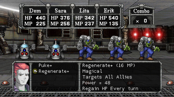 Игра Breath of Death VII: The Beginning: Reanimated, скриншот
