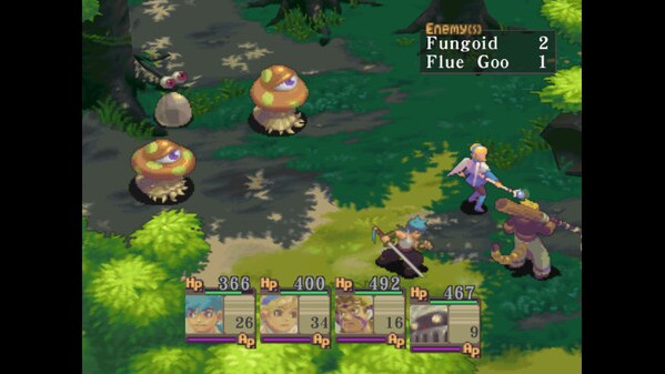 Игра Breath of Fire IV, скриншот