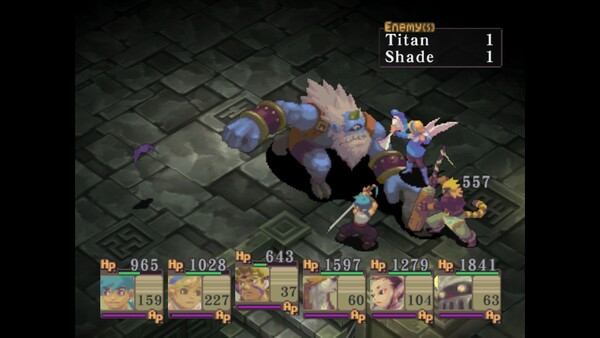 Игра Breath of Fire IV, скриншот