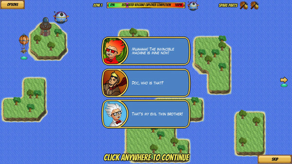 Игра Bret Airborne, скриншот