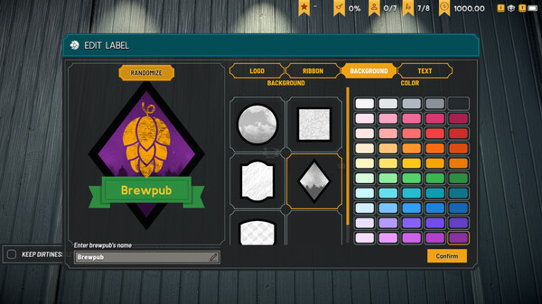 Игра Brewpub Simulator, скриншот