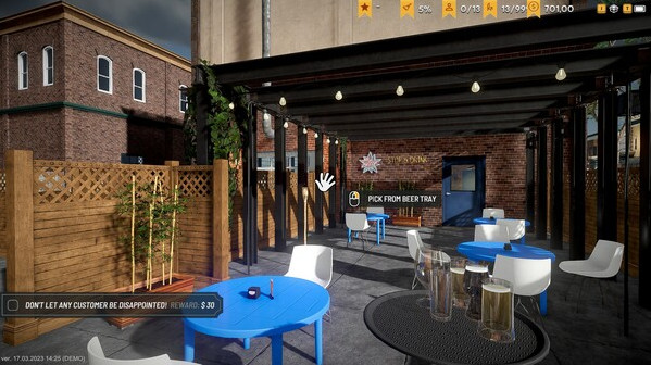 Игра Brewpub Simulator, скриншот