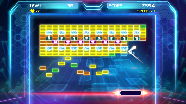 Игра Brick Breaker, скриншот