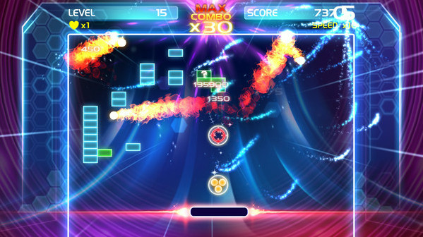 Игра Brick Breaker, скриншот