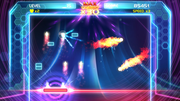 Игра Brick Breaker, скриншот
