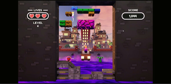 Игра Bricks Over Blocks, скриншот