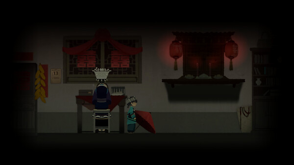 Игра Bride into the Cave, скриншот