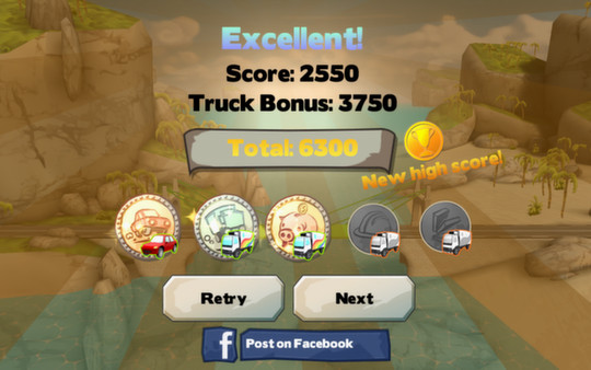 Игра Bridge Constructor Playground, скриншот