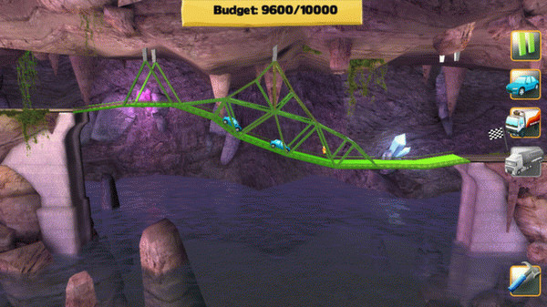 Игра Bridge Constructor, скриншот
