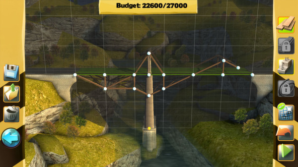 Игра Bridge Constructor, скриншот