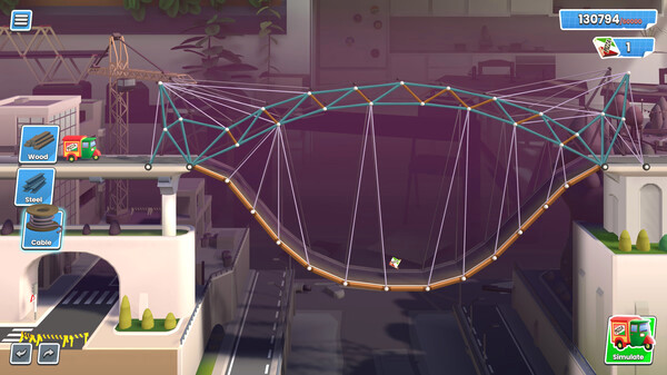 Игра Bridge Constructor Studio, скриншот