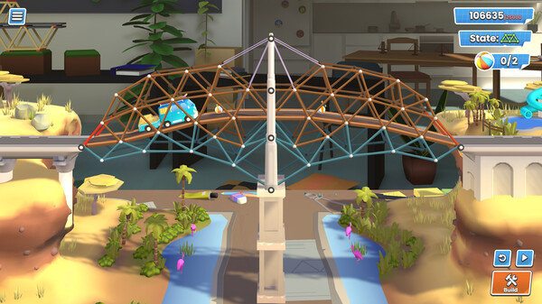Игра Bridge Constructor Studio, скриншот