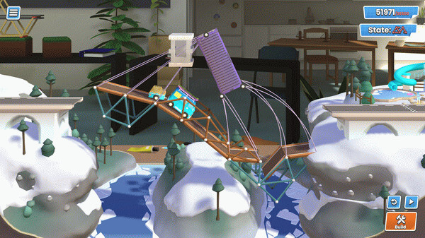 Игра Bridge Constructor Studio, скриншот