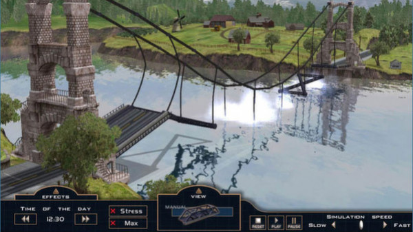 Игра Bridge It +, скриншот