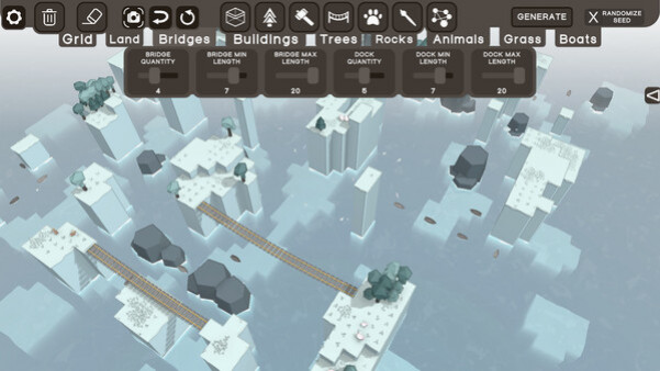 Игра Bridges & Docks, скриншот