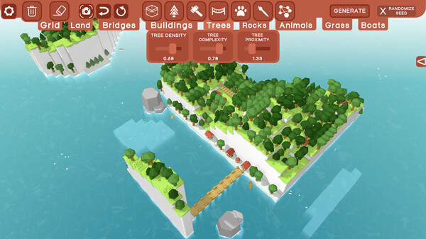 Игра Bridges & Docks, скриншот