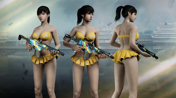 Игра Bright Memory: Infinite Bikini DLC, скриншот